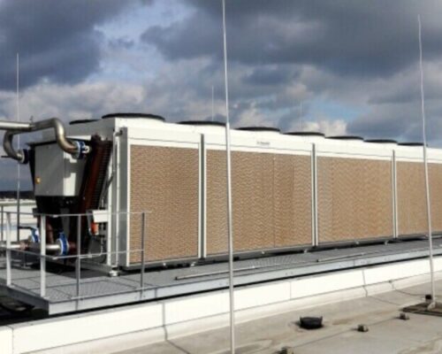 Industrial Cooling Solutions with Evaporative Cooling Pad Systems