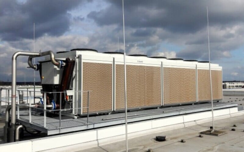 Industrial Cooling Solutions With Evaporative Cooling Pad Systems Pvc