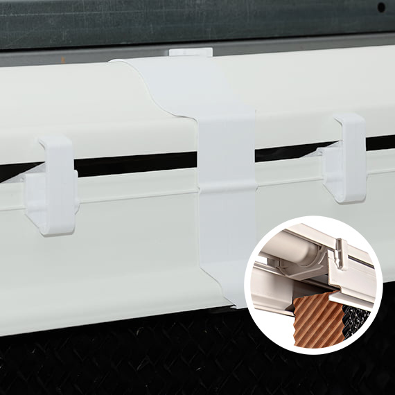 PVC Plastic Frame Top Bracket